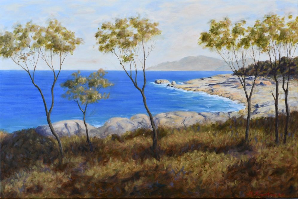 Bicheno cove 51x76cm $1000